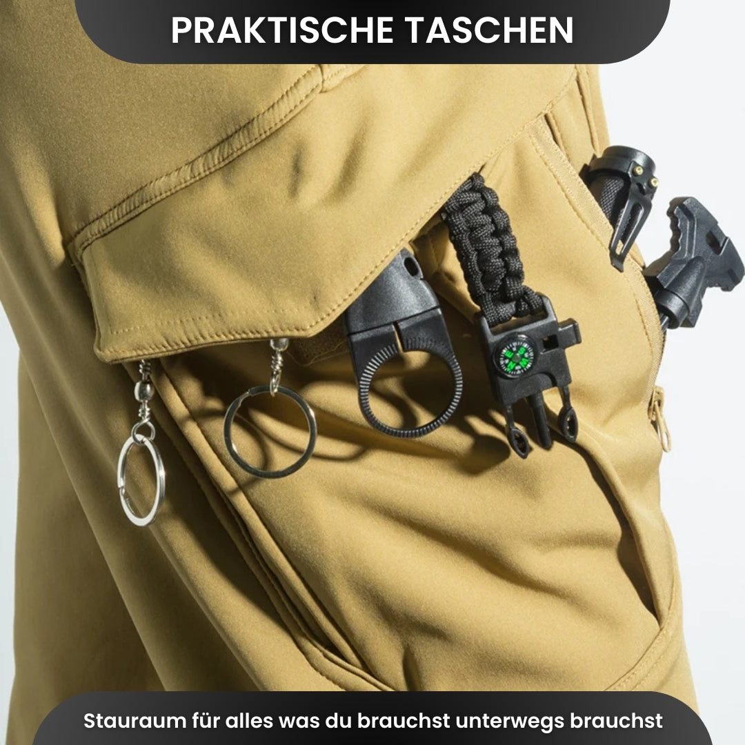 Pantalone Termico Outdoor con Pile