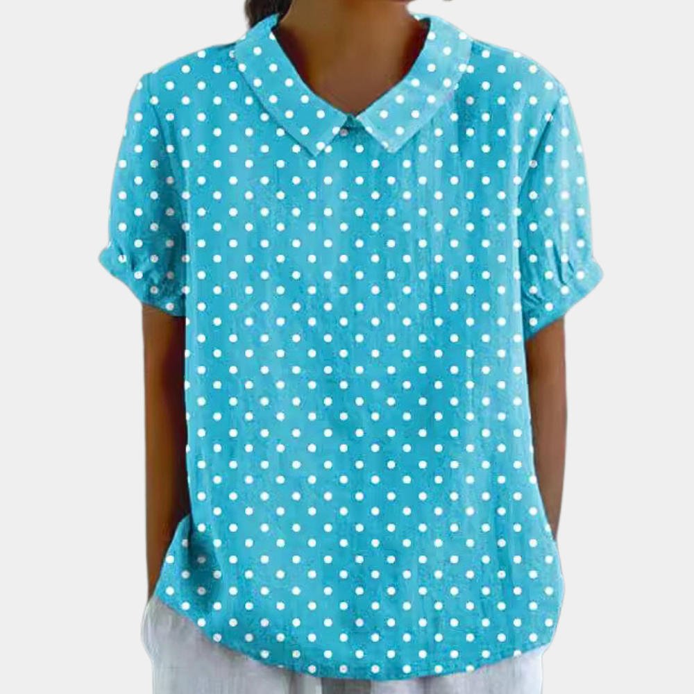 Harper™ Camicia Donna con Colletto Peter Pan