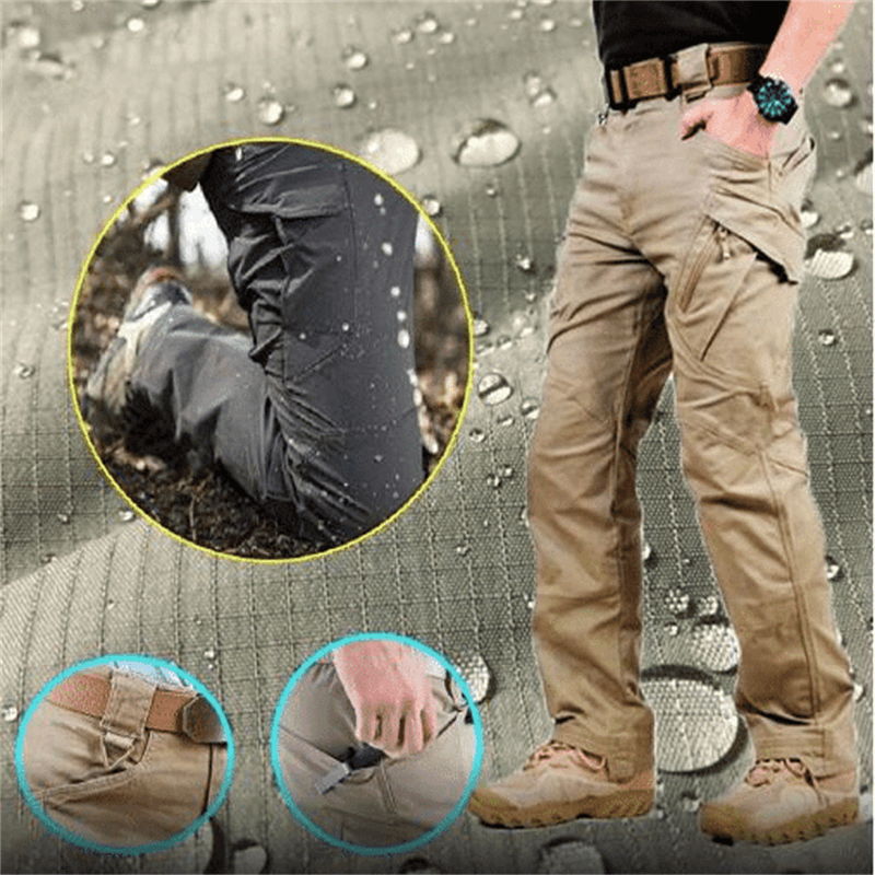 Cargohosen | Wasserdicht | Outdoor | Taktische Hosen | Herrenhosen-Chaps Herrenmode