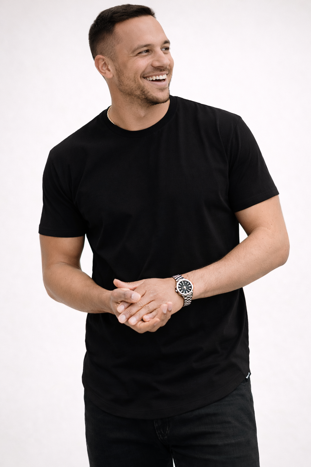 T-shirt da Uomo Essenziale in Misto Cotone – Stile Senza Tempo e Comfort Quotidiano