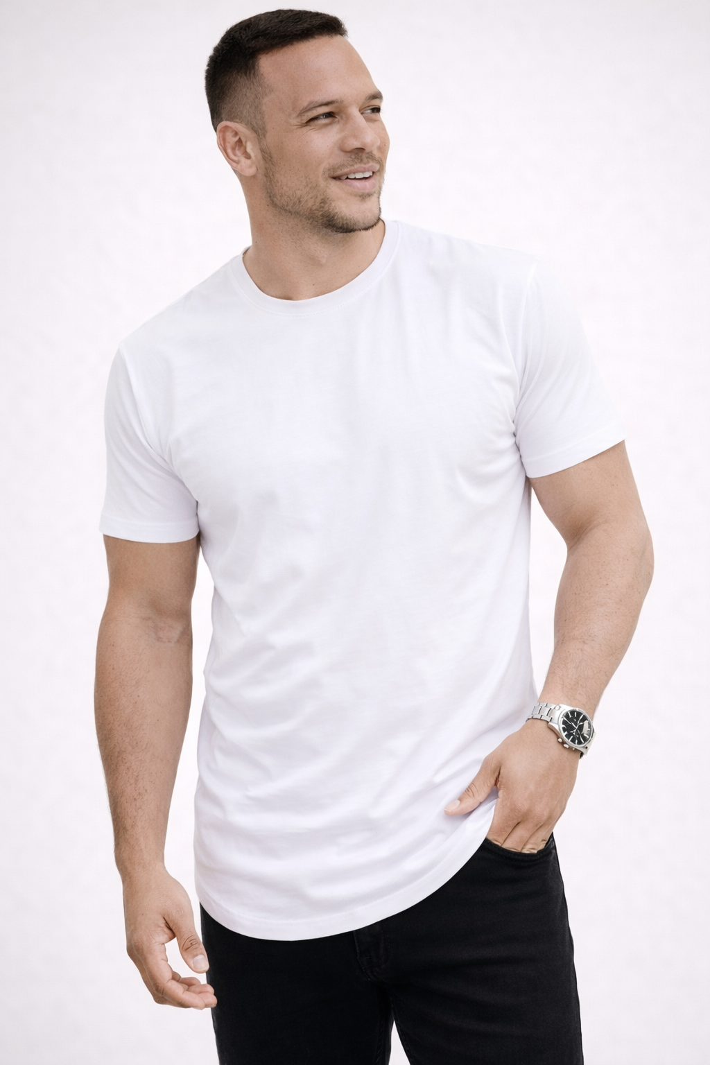 T-shirt da Uomo Essenziale in Misto Cotone – Stile Senza Tempo e Comfort Quotidiano