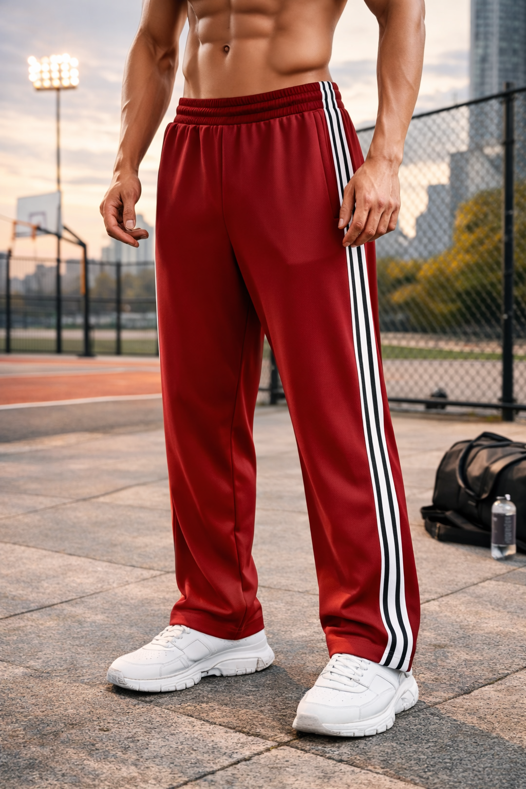 Pantaloni Sportivi da Uomo con Coulisse – Leggeri, Traspiranti e Ideali per l'Allenamento e il Tempo Libero