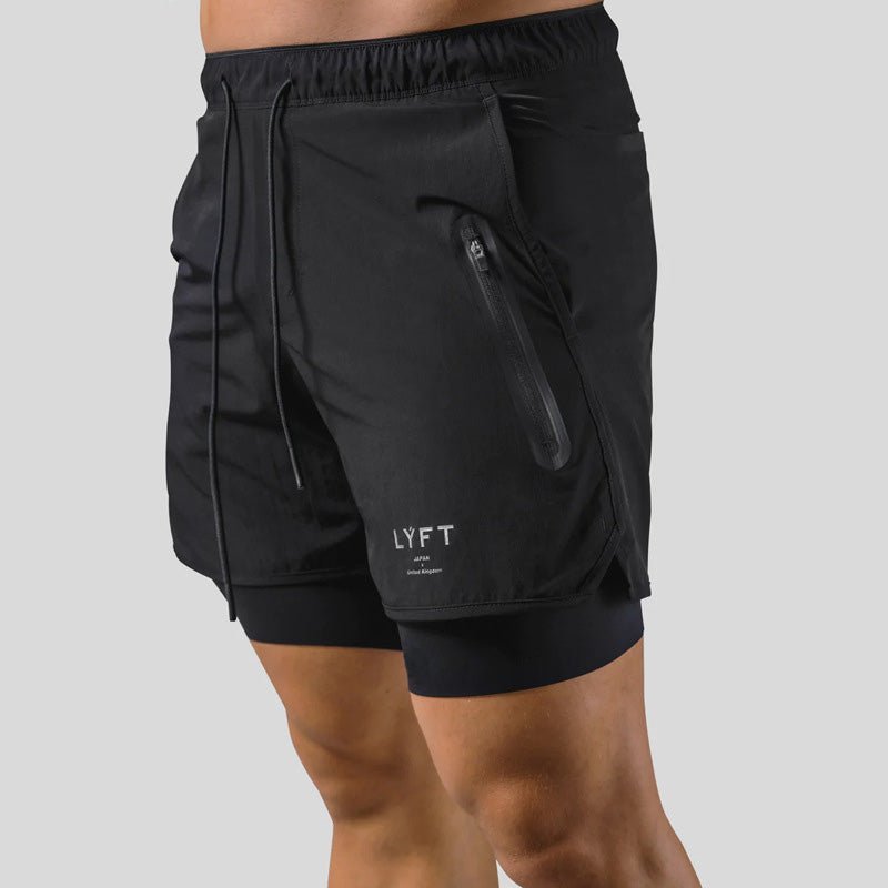 CottonFlex | Men's Gym Shorts – 2-in-1 Design With Compression Liner 8