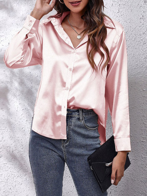 Camicia elegante a maniche lunghe