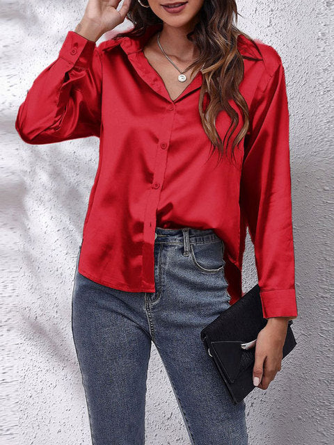 Camicia elegante a maniche lunghe