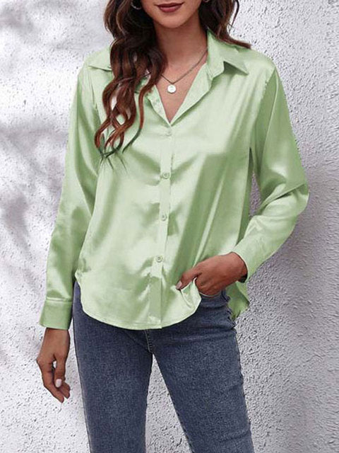 Camicia elegante a maniche lunghe