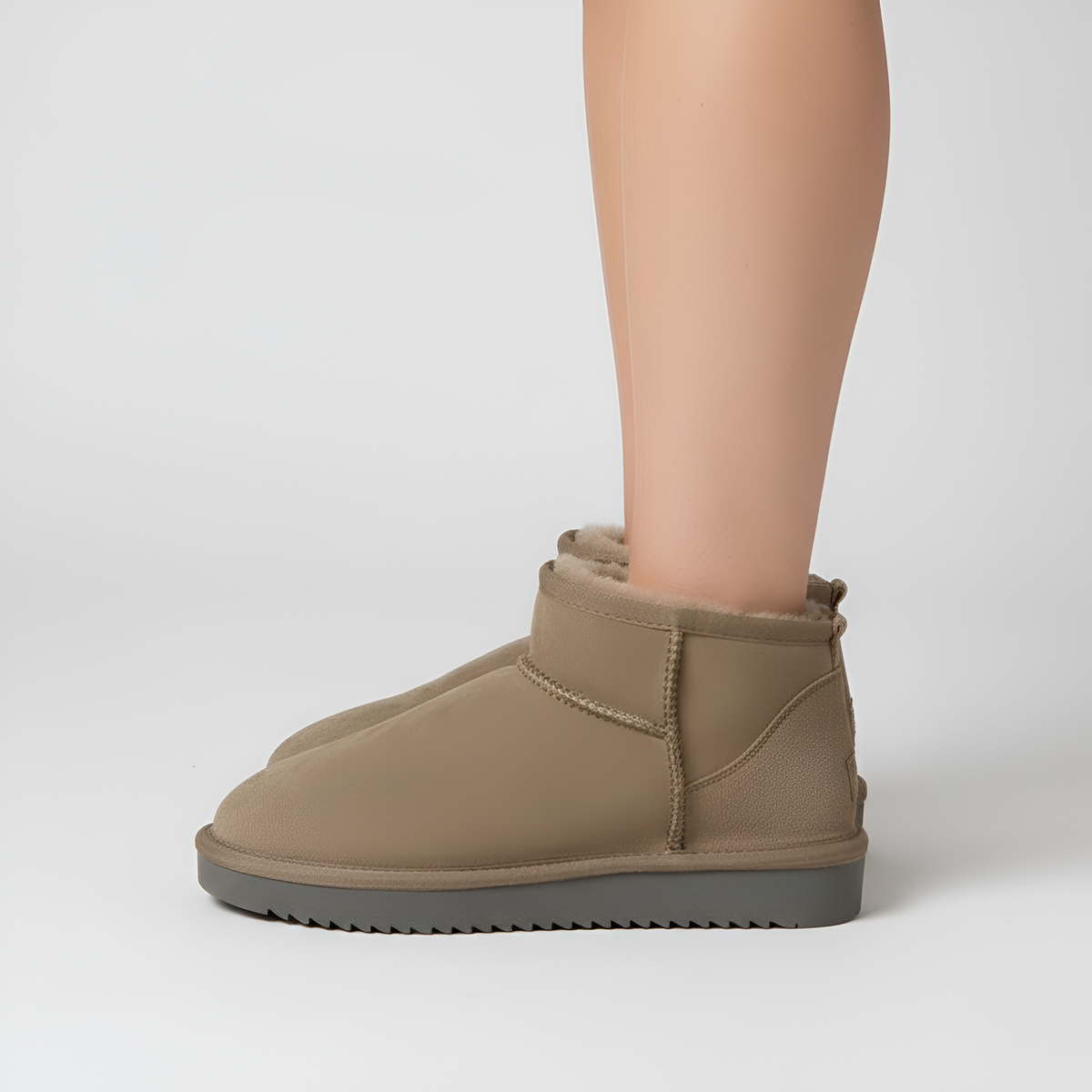 Valerios Fashion stivali da donna invernali imbottiti pelliccia sintetica