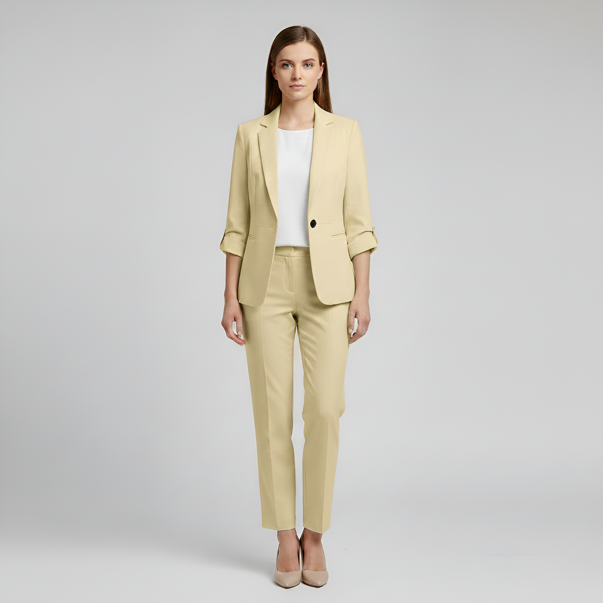 Valerios Fashion completo donna elegante con blazer e pantaloni sartoriali