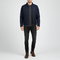 Valerios Fashion Giacca Uomo Trapuntata con Zip e Collo Alto Casual Invernale