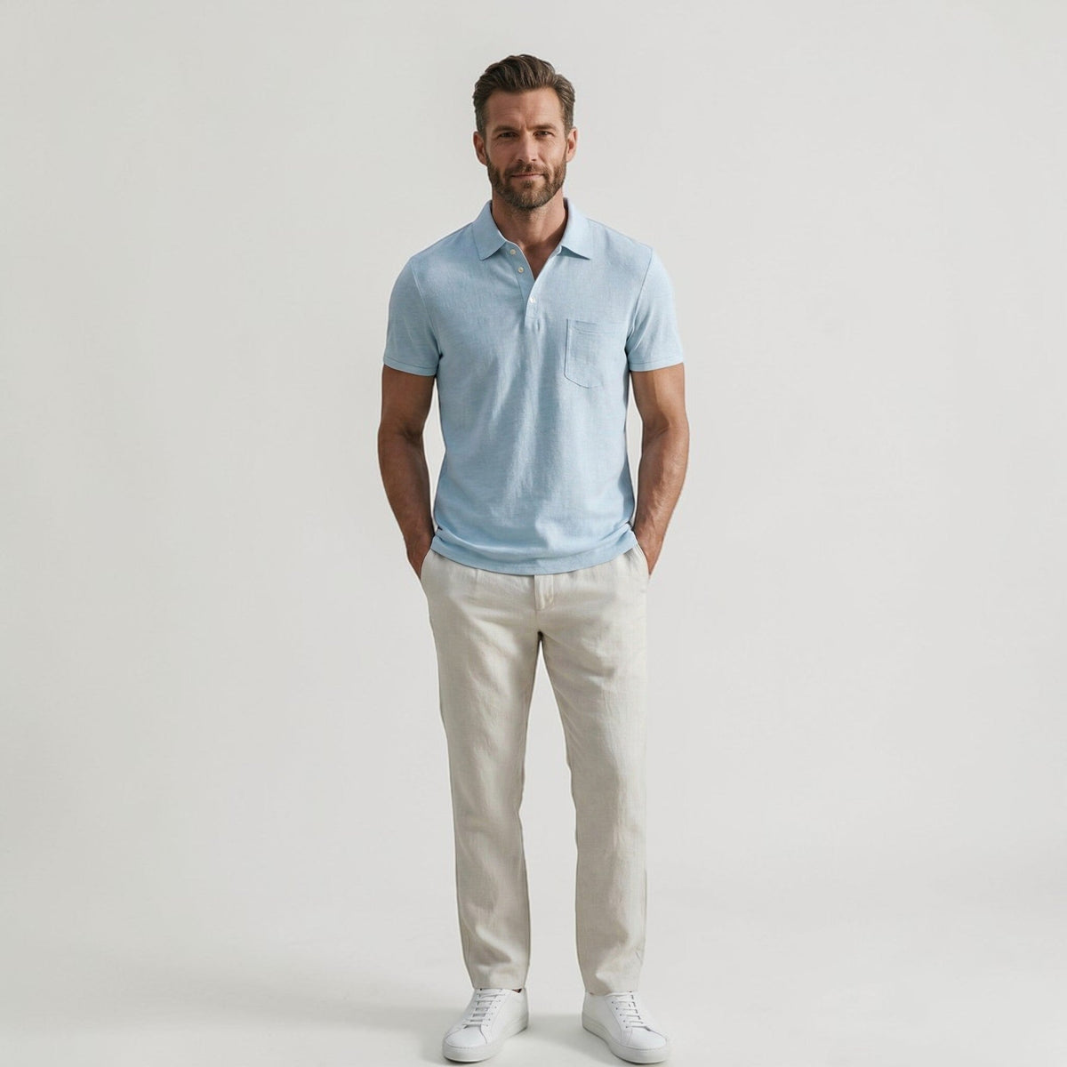 Montarello Polo Casual da Uomo