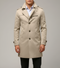Valerios Fashion trench uomo elegante con cintura e chiusura a bottoni