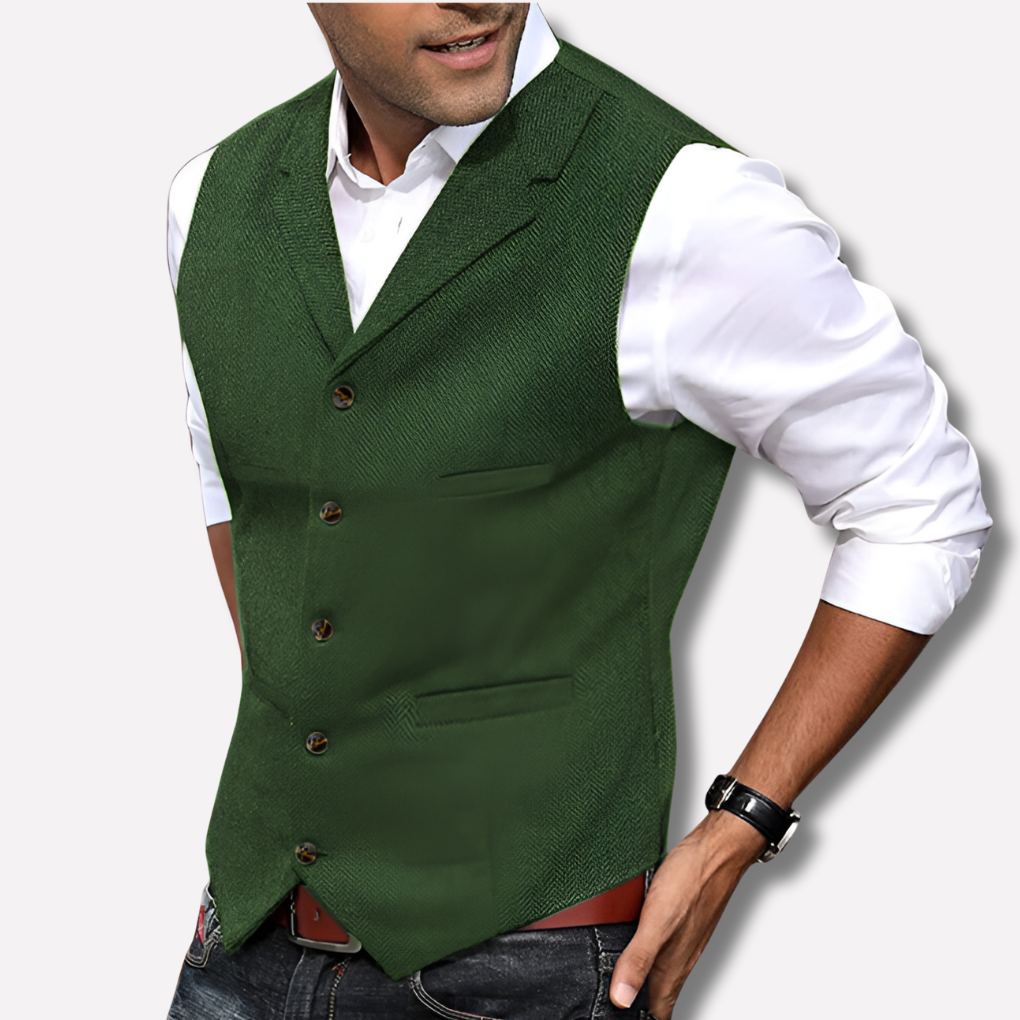 Gilet da Uomo Elegante – Strato Raffinato per Look Formali