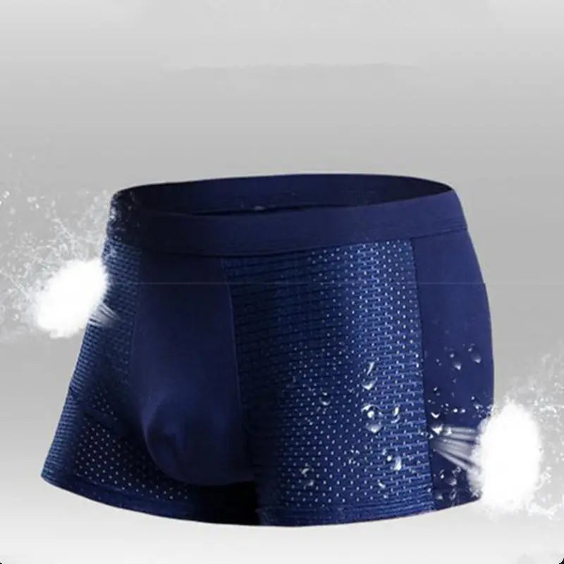 Boxer da Uomo in Bambù (Confezione da 4) - Intimo Traspirante e Confortevole