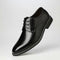 Scarpe Derby da Uomo con Punta Liscia e Cuciture a Contrasto | Formali