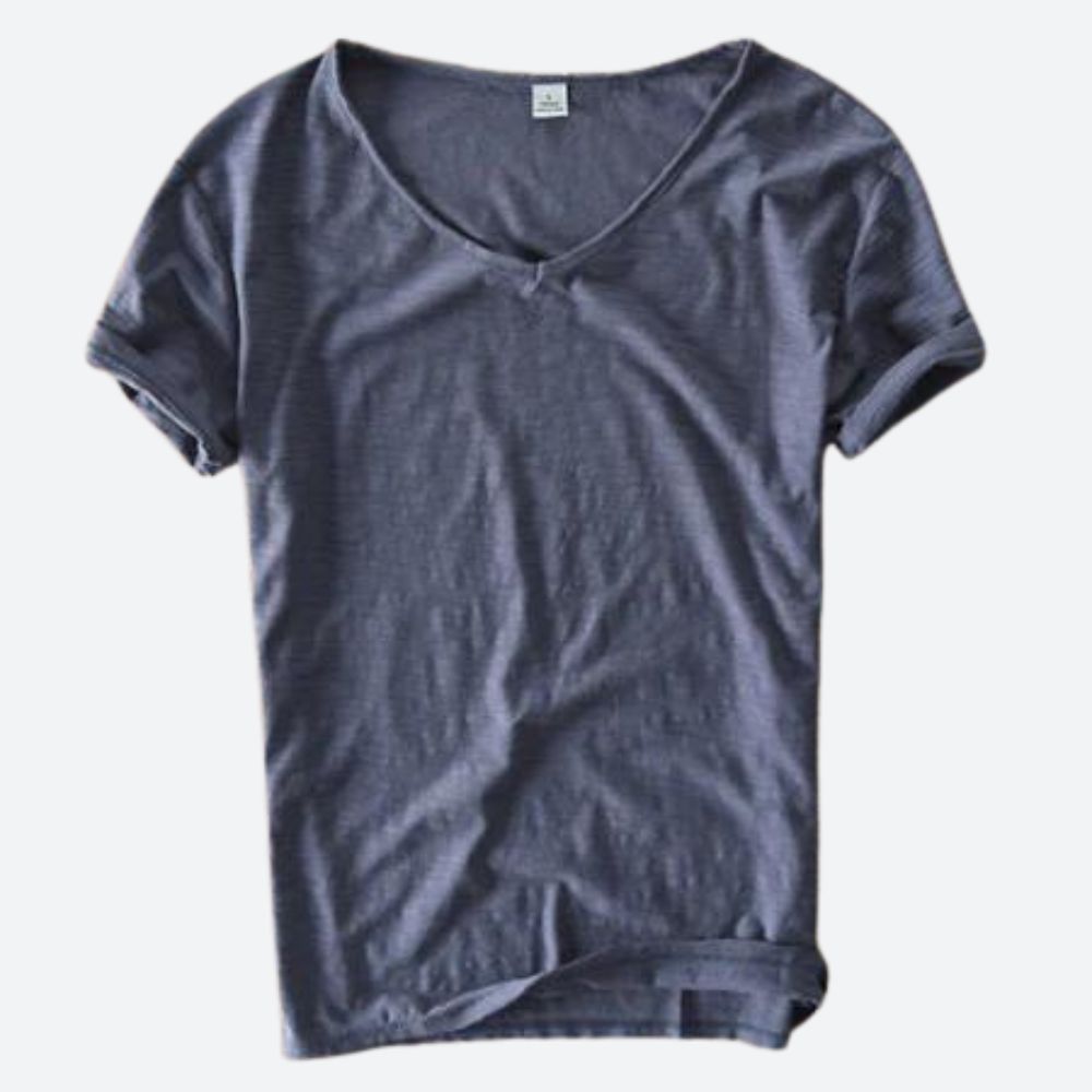 T-shirt Estivo Arioso in Cotone e Lino - Maxx