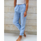 Confortevoli Pantaloni in Lino