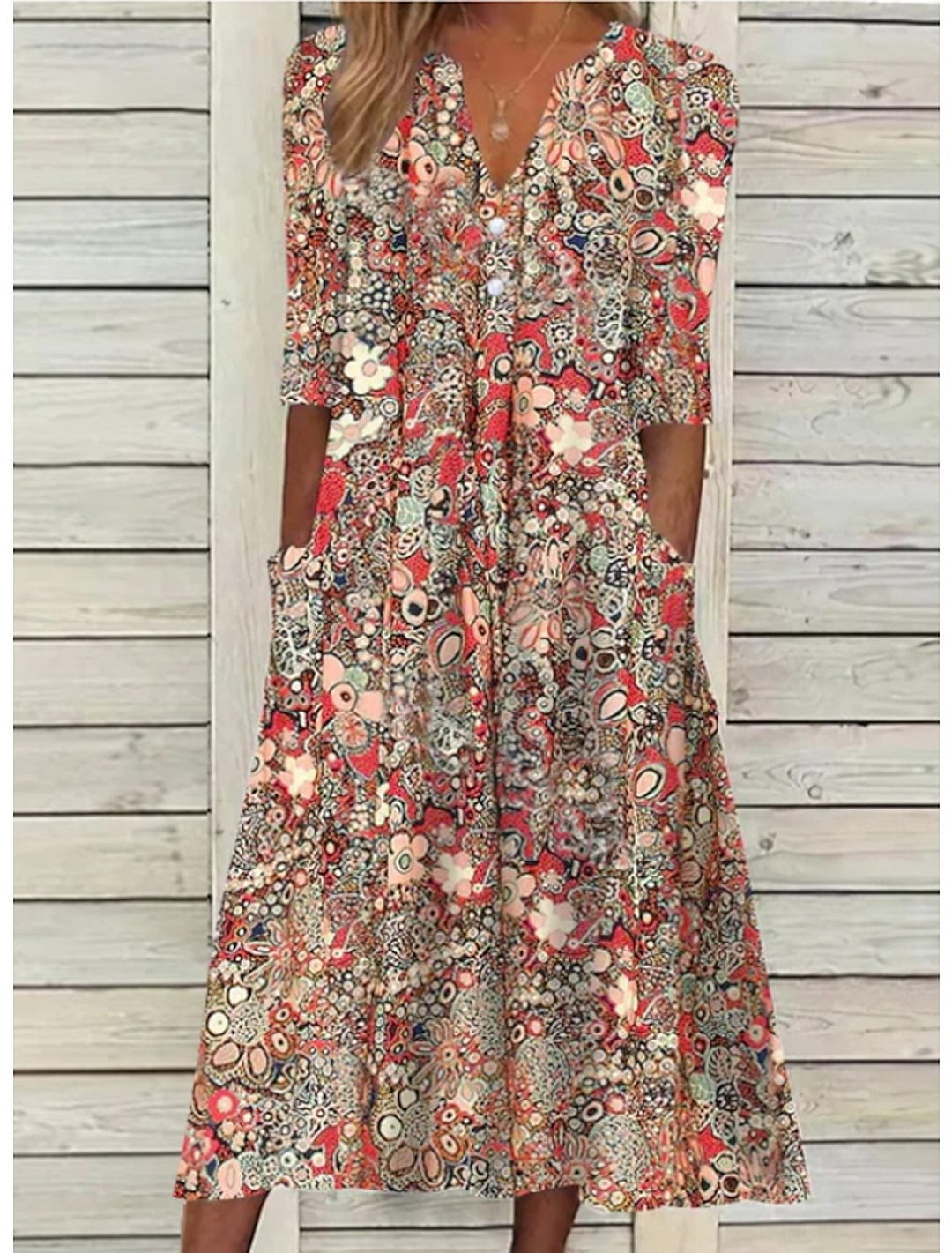 Céline™ - Elegant Sommerkjole
