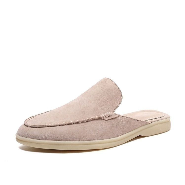Mocassini Sabot da Uomo Scamosciati Slip-On Estivi