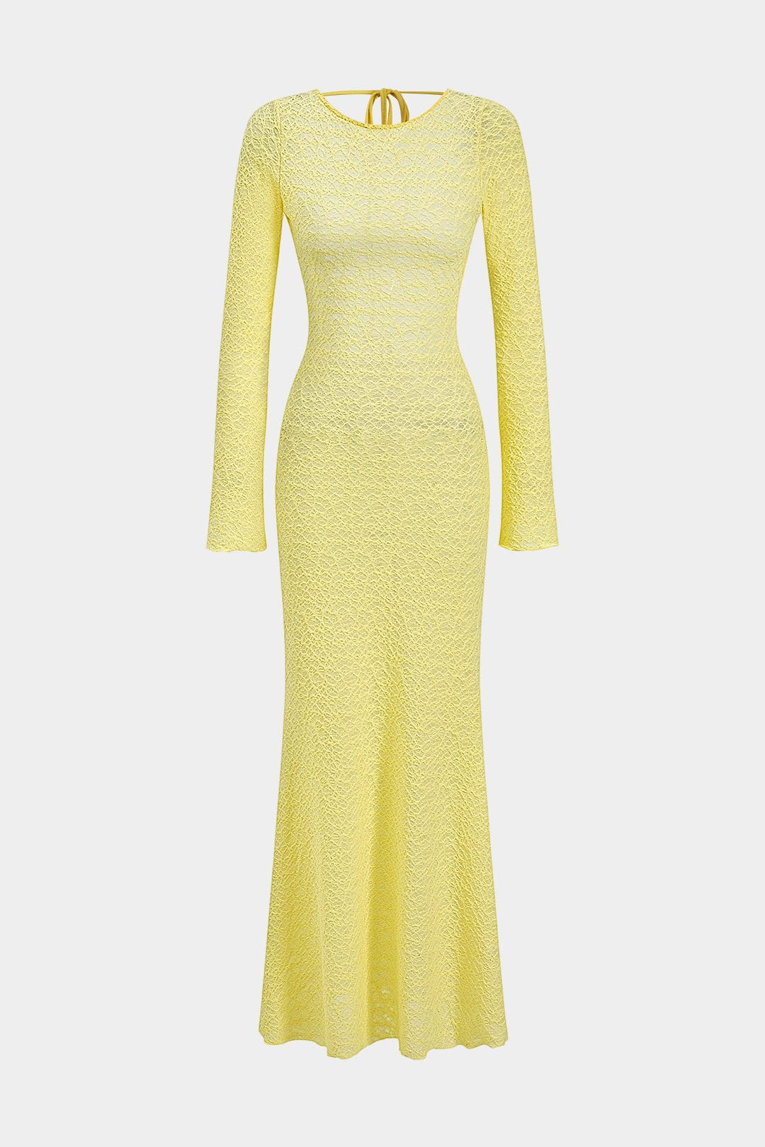 Adelheid | Abito Maxi con Lacing sulla Schiena – Eleganza & Sensualità unite