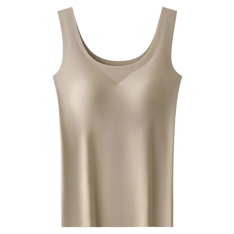 Canotta Seamless con Reggiseno Integrato