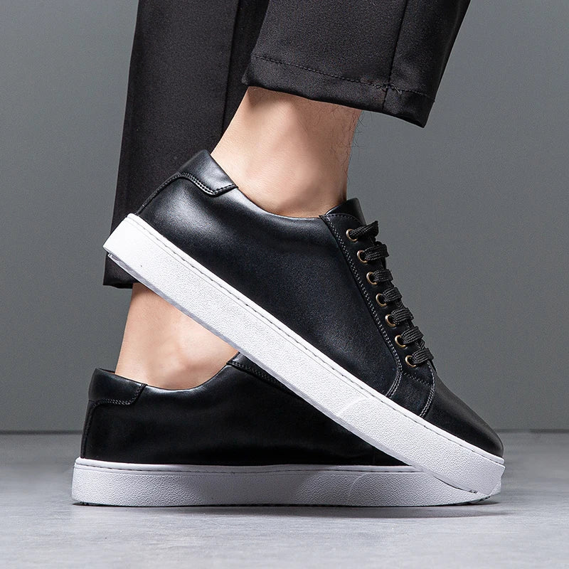 David™ - Læder Sneakers til Mænd