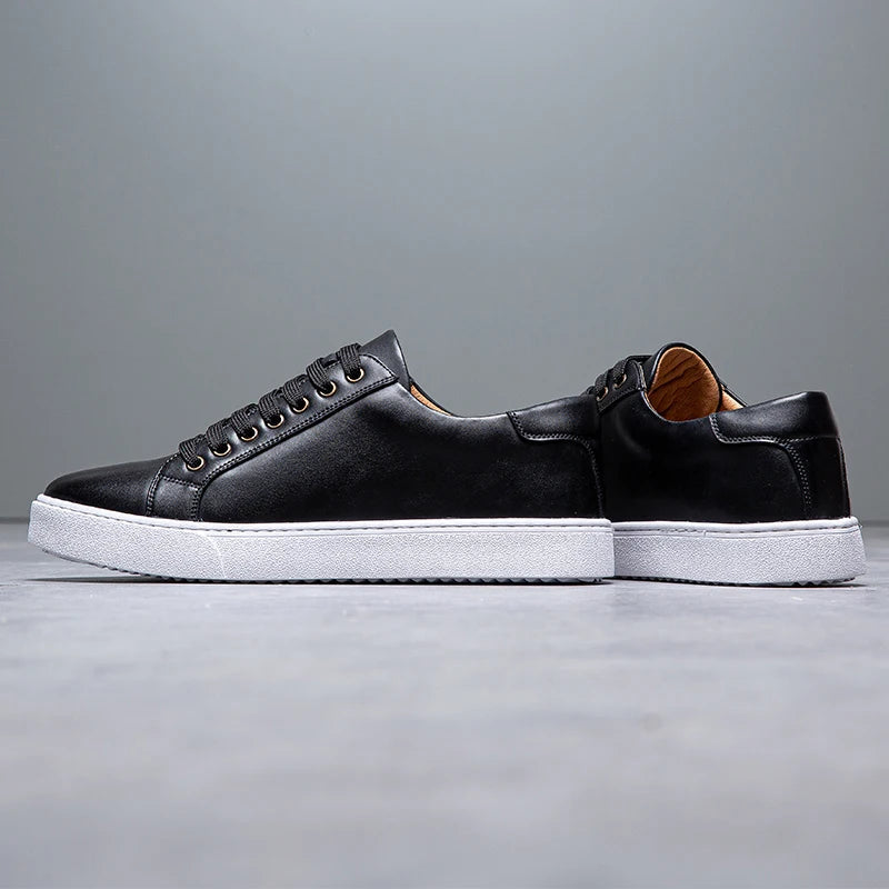 David™ - Læder Sneakers til Mænd