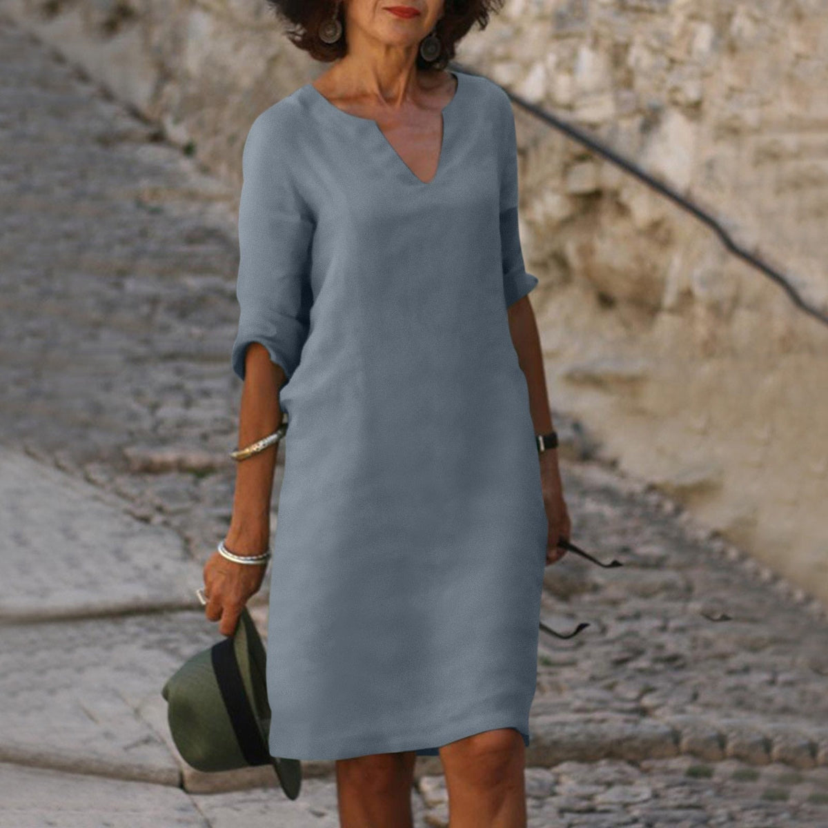 Abito Donna Laura – Vestito Estivo Elegante dal Design Unico e dal Taglio Comodo