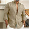 Camicia in lino traspirante da uomo, freschezza e stile estivo