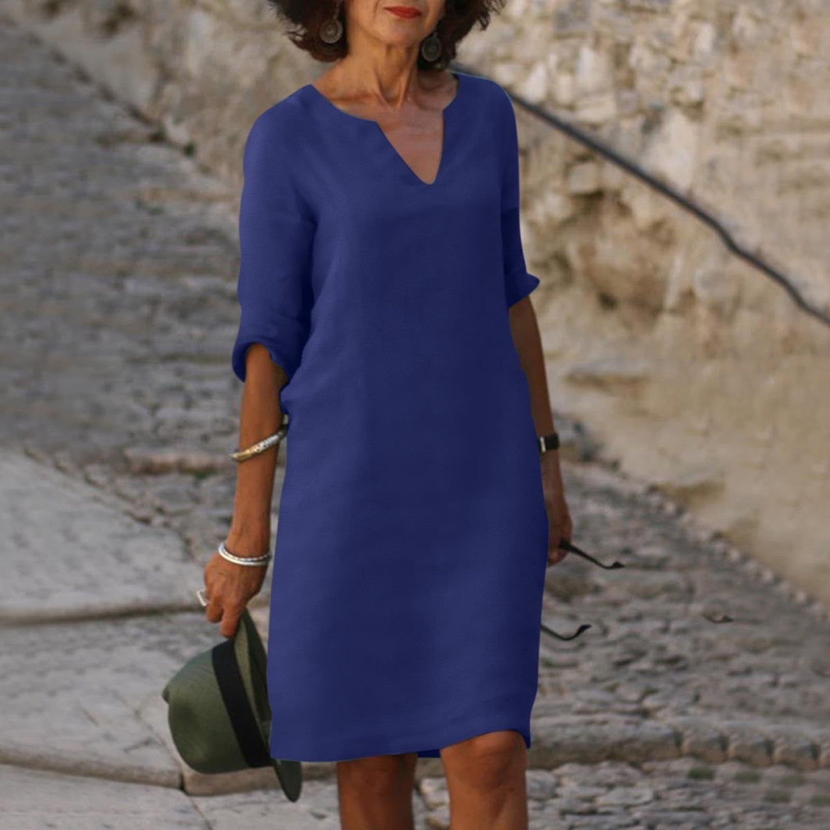 Abito Donna Laura – Vestito Estivo Elegante dal Design Unico e dal Taglio Comodo