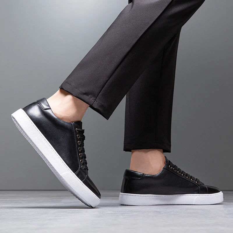 David™ - Læder Sneakers til Mænd