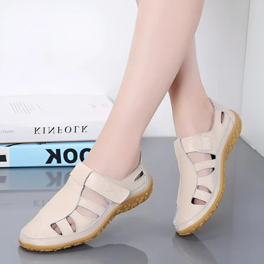 Sandali vintage in vera pelle