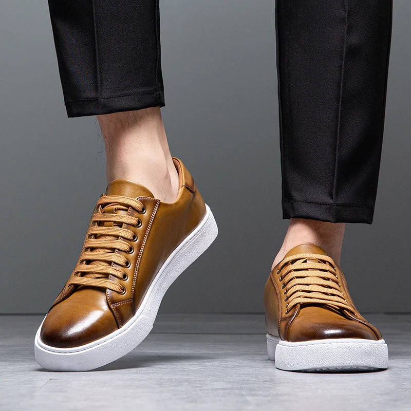 David™ - Læder Sneakers til Mænd