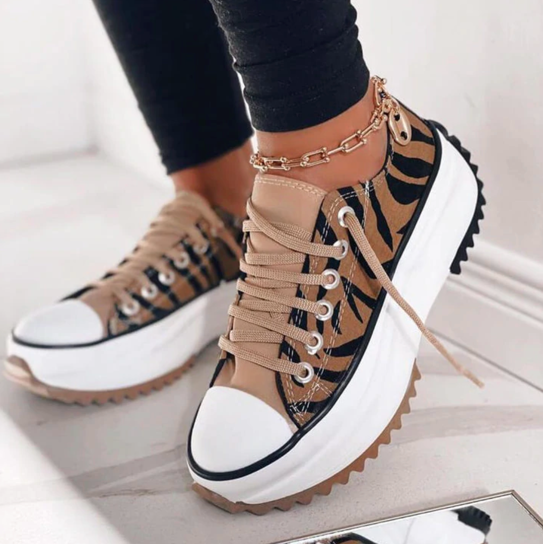 Sneakers con zeppa platform