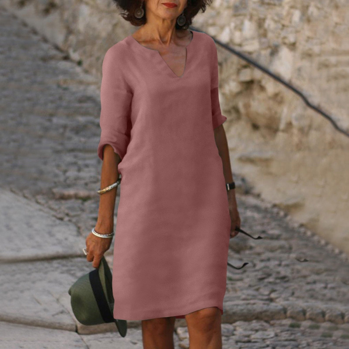 Abito Donna Laura – Vestito Estivo Elegante dal Design Unico e dal Taglio Comodo