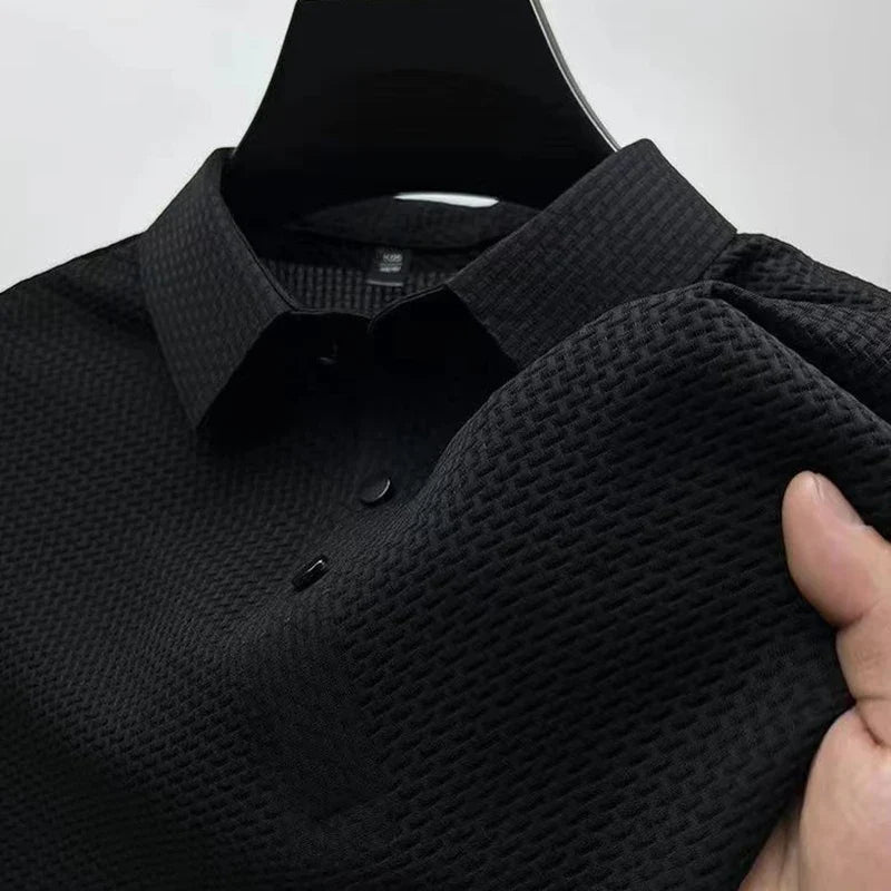 Polo Stanley in Maglia Waffle