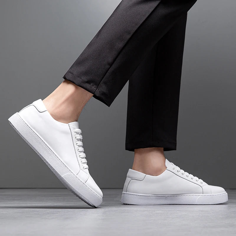 David™ - Læder Sneakers til Mænd