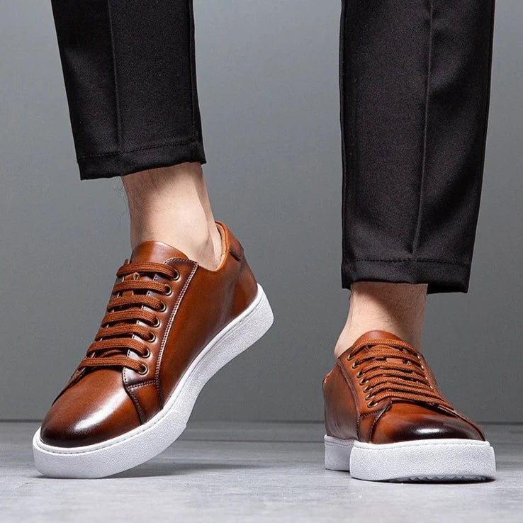David™ - Læder Sneakers til Mænd