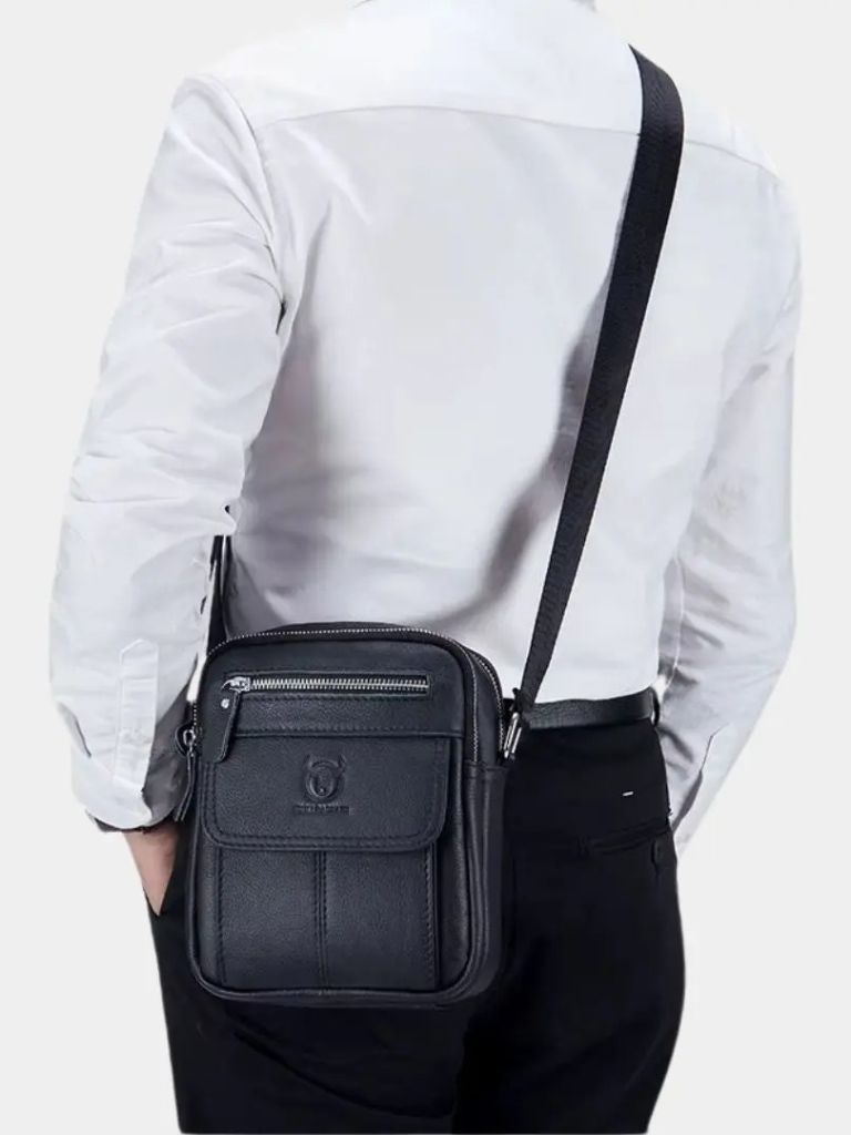 Simon | borsa messenger in pelle