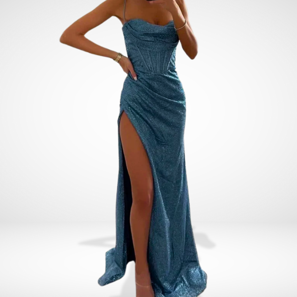 Abito da cocktail con scollo a cuore – Sonya