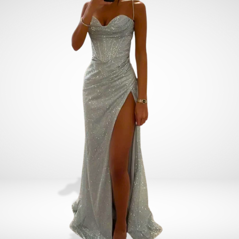 Abito da cocktail con scollo a cuore – Sonya