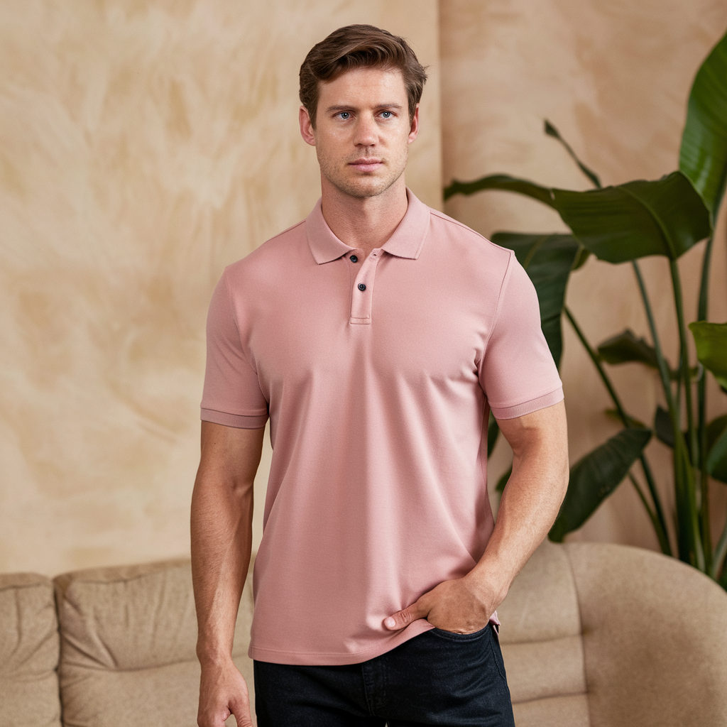Polo Premium in Seta Leggera da Uomo