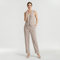 Completo pantalone con gilet senza maniche da donna elegante