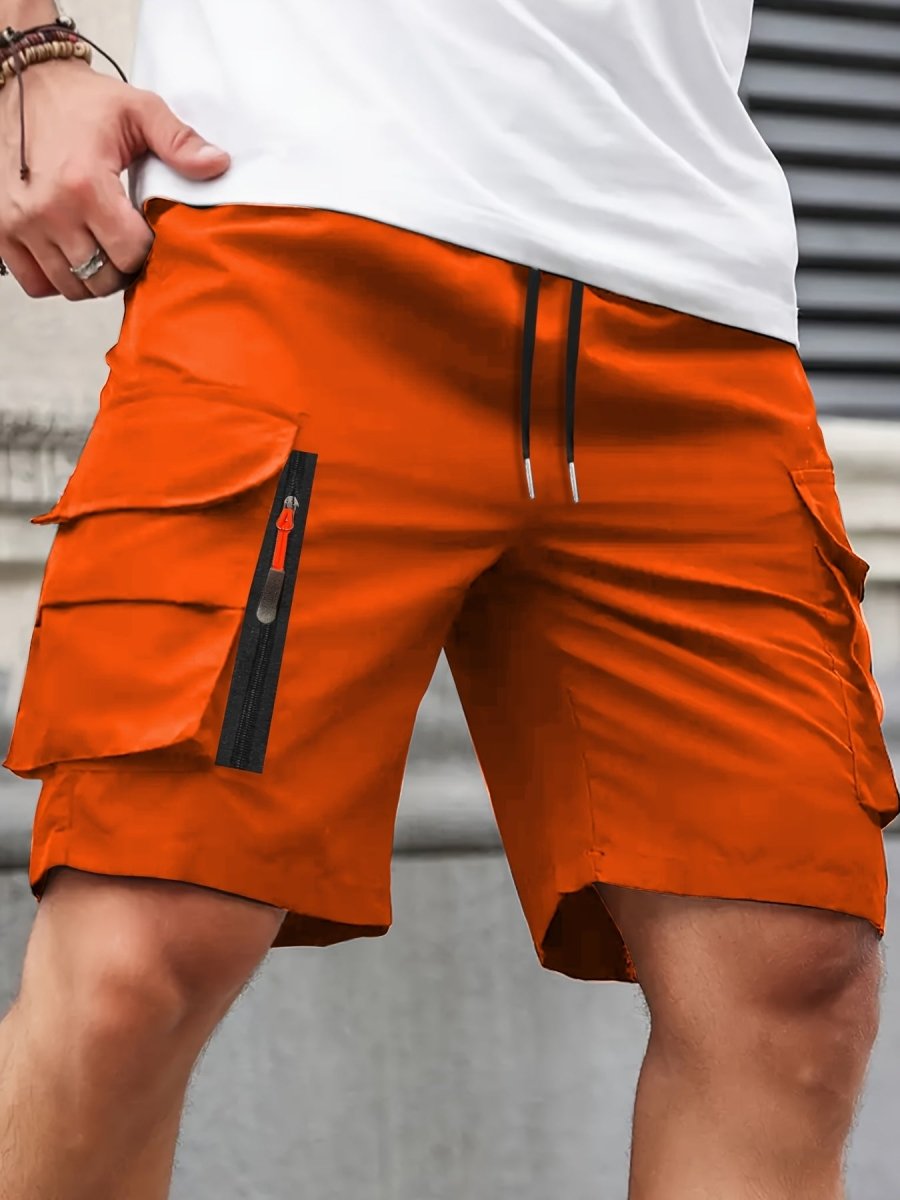 Lightweight Zip - Pocket Cargo Shorts for Men | Active Peaks - Active Peaks