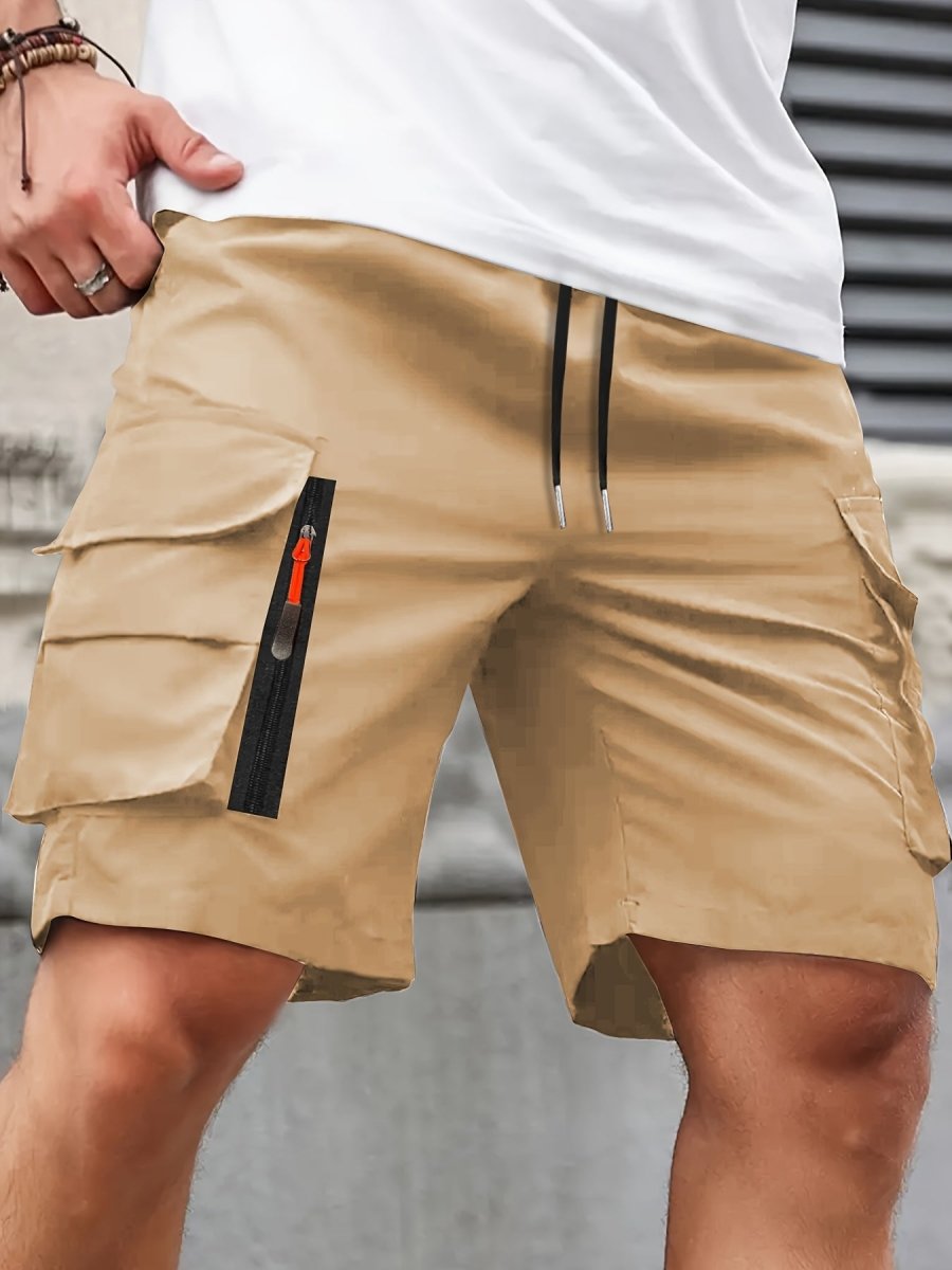 Lightweight Zip - Pocket Cargo Shorts for Men | Active Peaks - Active Peaks