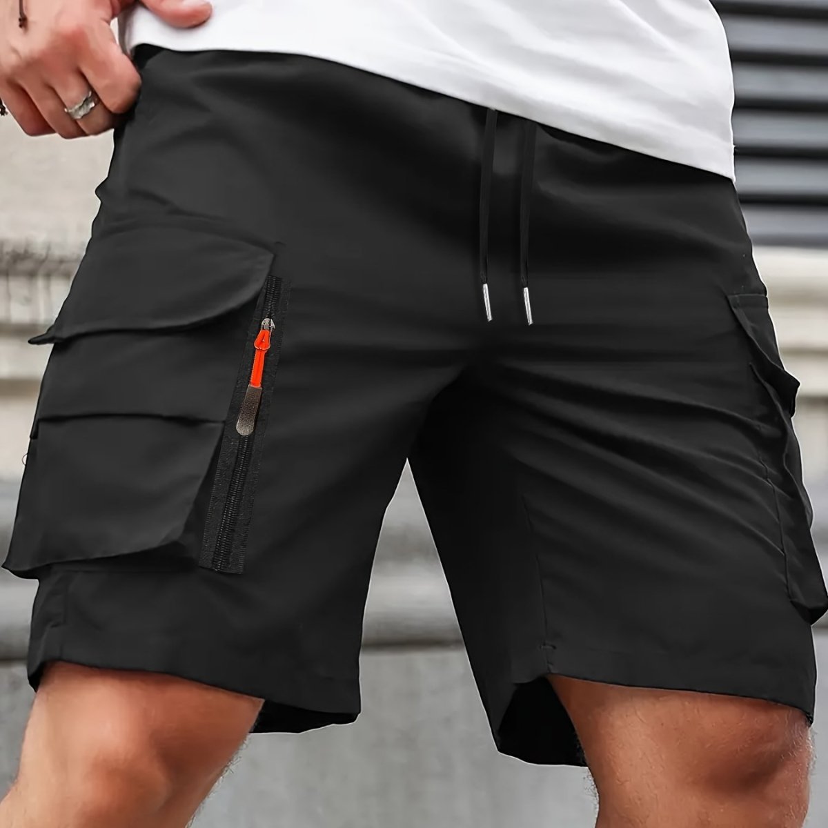 Lightweight Zip - Pocket Cargo Shorts for Men | Active Peaks - Active Peaks