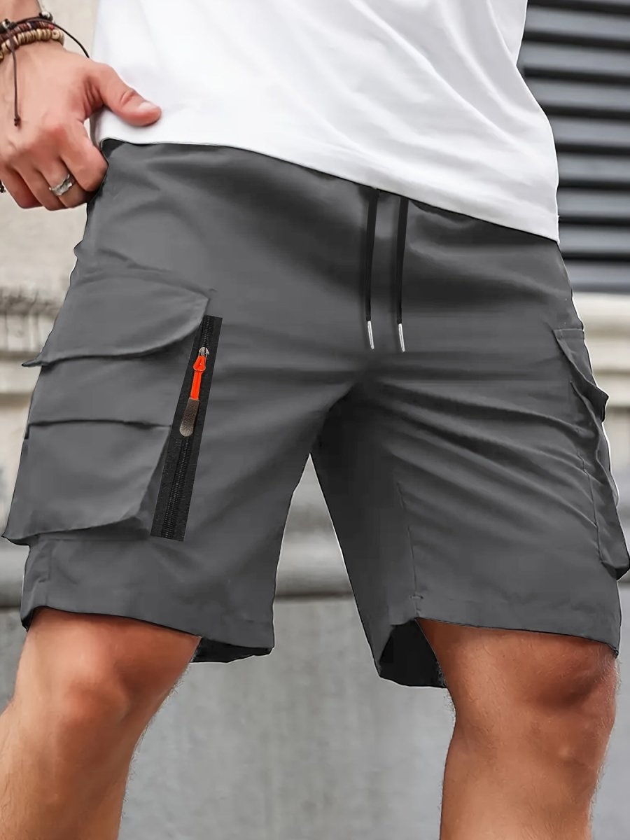 Lightweight Zip - Pocket Cargo Shorts for Men | Active Peaks - Active Peaks