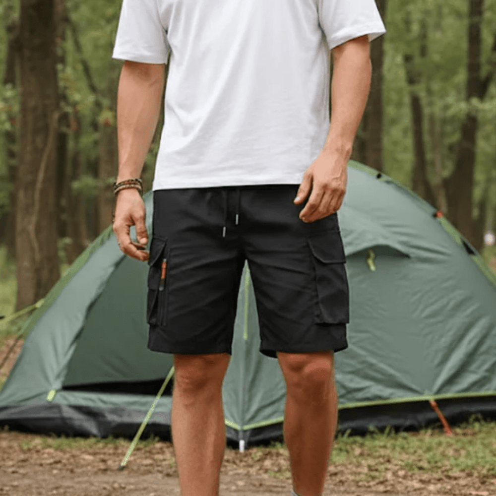 Lightweight Zip - Pocket Cargo Shorts for Men | Active Peaks - Active Peaks