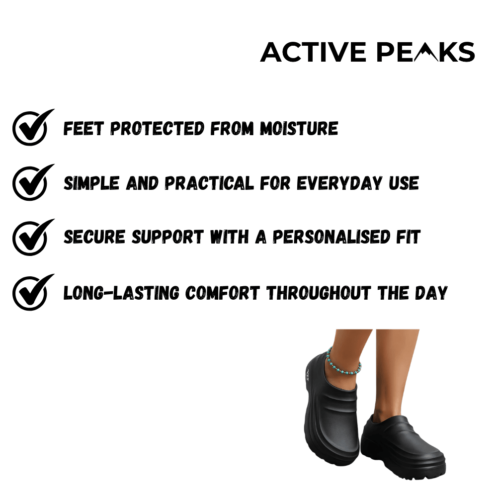Water - Resistant Slip - On Clogs with Cushioned Sole | Active Peaks - Active Peaks