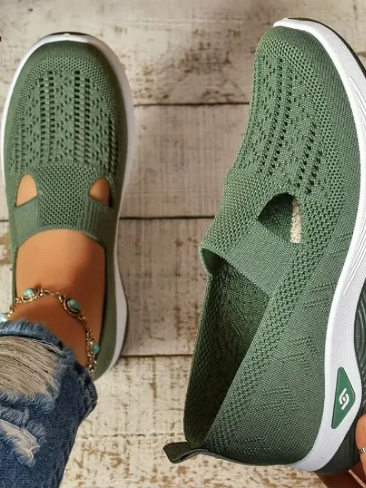 Alma | Sneaker Senza Lacci Traspiranti Donna Suola Ammortizzata