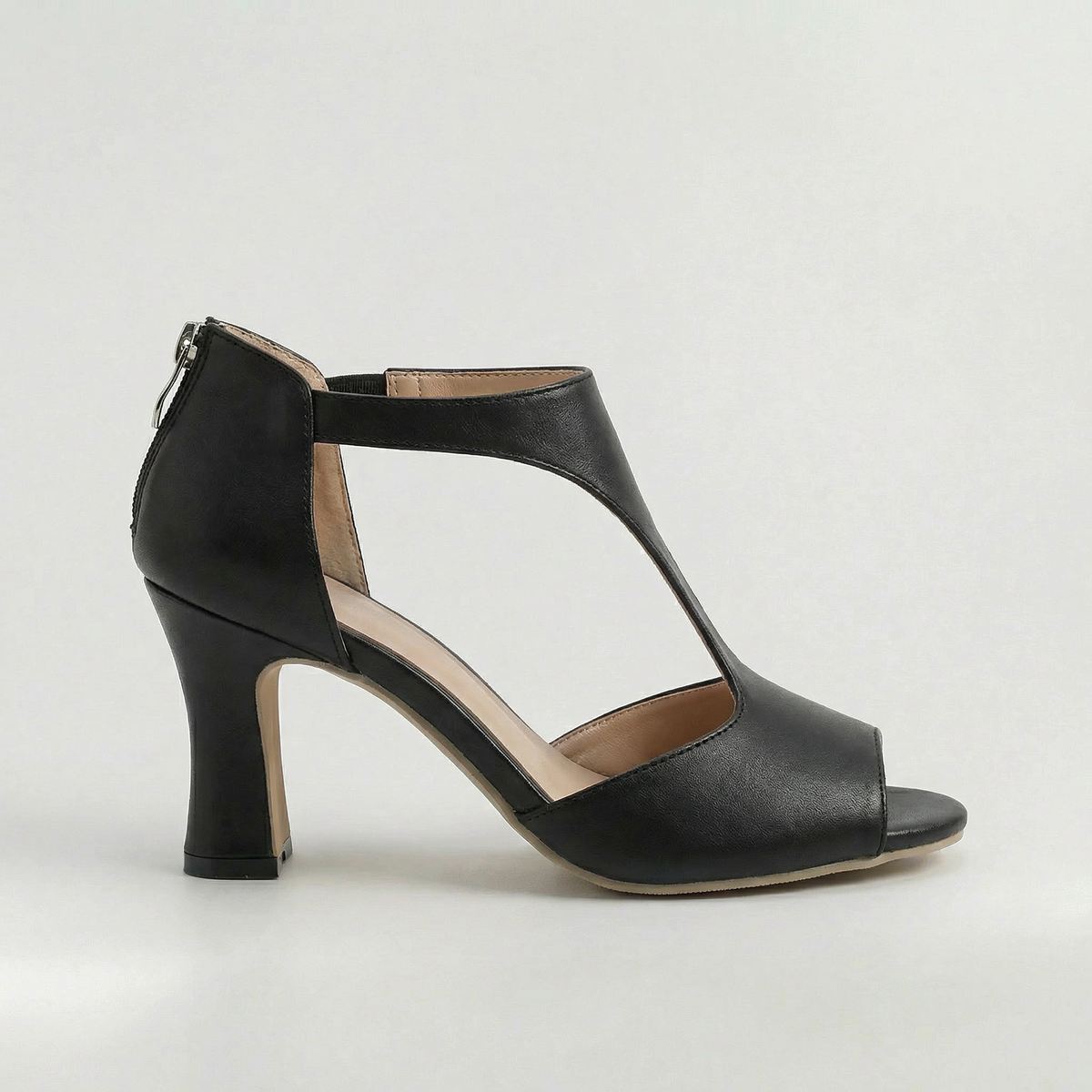 Sandali donna con tacco medio e punta aperta scarpe eleganti da sera e cerimonia